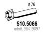 IVECO 98419097 Exhaust Pipe